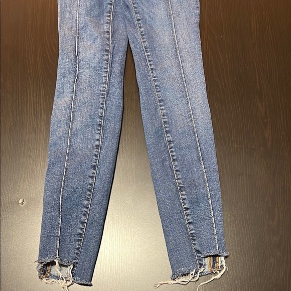 Free people Women's Blue Jeans - Picture 2 of 6